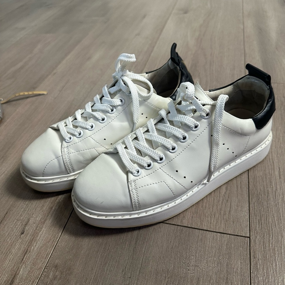White and Black Men's Sneakers